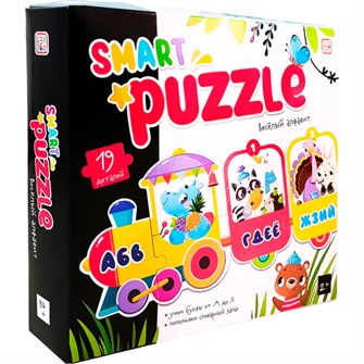 Smart-пазлы. 4655752645250 Весёлый алфавит 934-710