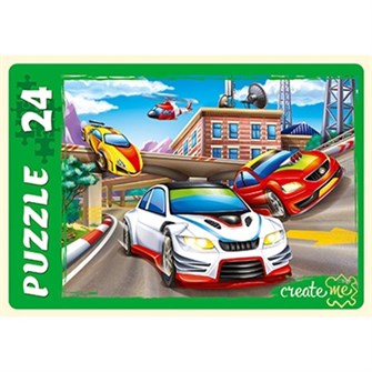 Пазл 24 Макси Скоростные гонки ПУ24-0614 632-604