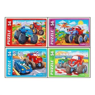 Пазл 54 Веселые гонки П54-6339 534-736