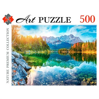 Пазл 500 ГЕРМАНИЯ. ОЗЕРО АЙБЗЕЕ НА РАССВЕТЕ ГИК500-0449 934-966
