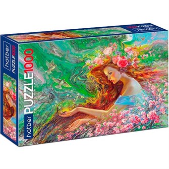 Пазл 1000 эл. Девушка Весна 1000ПЗ2_31555 Hatber 935-664