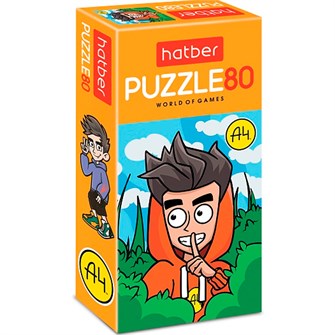Пазл 80 Влад А4 80ПЗ5_32350 Hatber 935-661