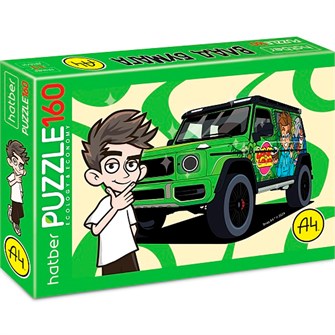 Пазл 160 эл. Влад А4 160ПЗ4_32354 Hatber 935-677
