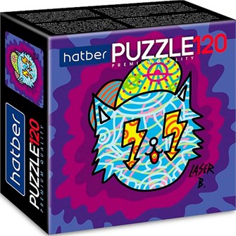 Пазл 120 эл. Лазер Би 120ПЗ5_26272 Hatber. 935-371