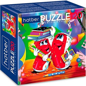 Пазл 120 эл. Учись ярко! 120ПЗ5_03161 Hatber. 935-375
