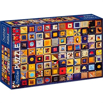 Пазл 1000 эл. Пэчворк 1000ПЗ2_31824 Hatber. 935-102
