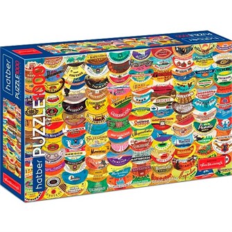 Пазл 1000 эл. Ностальгия -Пенные напитки СССР- 1000ПЗ2_30529 Hatber. 935-099