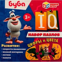 Пазл IQ Буба Цифры и цвета 4650250506669 /24/ 934-817