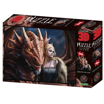Пазл 3D 500 дет. Друг или враг? 10320 634-501