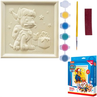 {{photo.Alt || photo.Description || 'Набор ДТ 3D Art Панно-раскраска Щенячий патруль новогодняя "Гончик" Ипс-005 Lori'}}