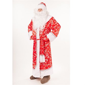 Карнавальный костюм Дед Мороз Морозко р.182-54-56 /Пуговка/ 551-494