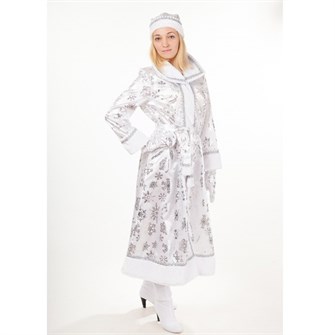 Карнавальный костюм Снегурочка р 164-48-50 /Пуговка/ 551-497