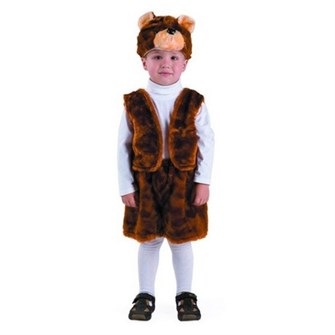 Карнавальный костюм Медведь Бурый р 110-56 /мех /Батик/ 650-794