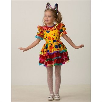 Карнавальный костюм Хлопушка р 26 текстиль/Батик/ 552-348