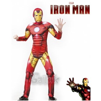 Карнавальный костюм Железный человек.Мстители р. 28 /зв.маскарад/Батик/ 550-124