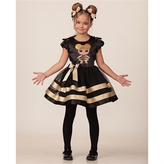 Карнавальный костюм Золотая пчёлка р.104-52 /текстиль/Батик/ 652-469