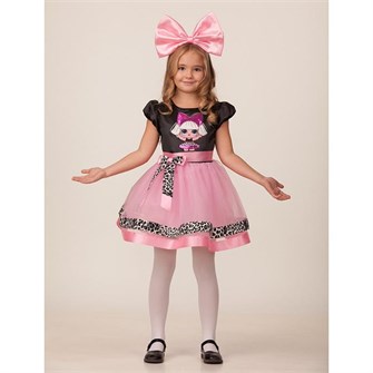 Карнавальный костюм Прекрасная Дива р.104-52 /текстиль/Батик/ 652-474