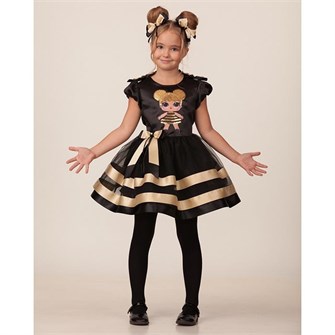 Карнавальный костюм Золотая пчёлка р.122-64 /текстиль/Батик/ 652-472