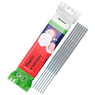 Свечи бенгальские Мороз и звёзды 16 см 6 шт в упак. 0977 660-517