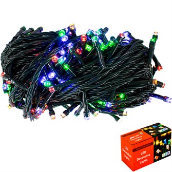 Электрическая гирлянда 180л LED 14м с контроллером 141V-176 751-585