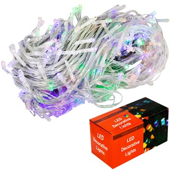 Электрическая гирлянда 677-W3 10м, 200л. 751-302