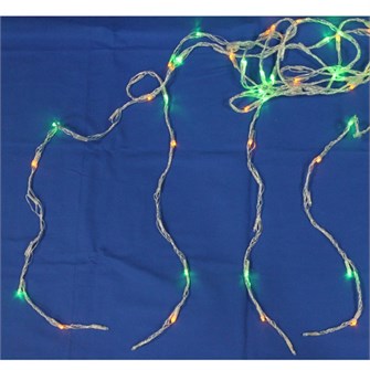 Электрическая гирлянда Занавес 240л LED 2х2м 141-1888H микс 550-642