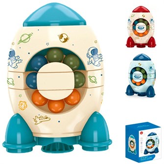 Логическая игрушка JD133-7A ракета в кор. 419-476