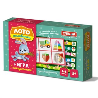 Лото Половинки+ игра 