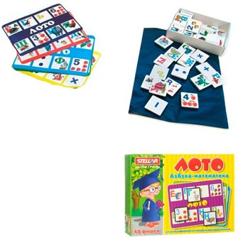 Лото Азбука Математика 00902 /16/ 110-643