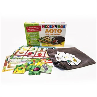 Нескучное лото Что где растет 8112/39 710-981