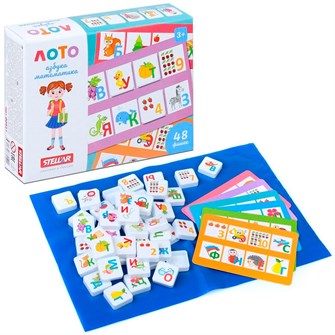 Лото дорожное Азбука-Математика 00921 712-336