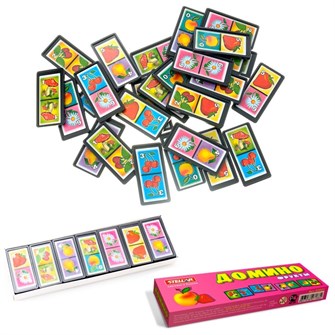 Домино Фрукты  мал. 00001 /28/ 110-228