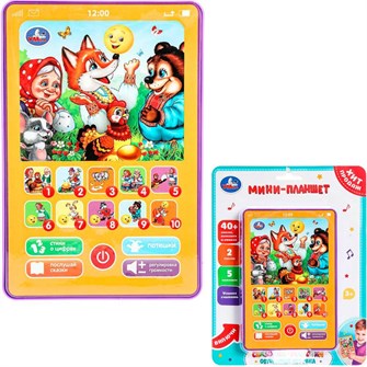 {{photo.Alt || photo.Description || 'Планшет Обучающий Сказочки 40+ стихов, мелодий и звуков Умка HT1117-R33'}}