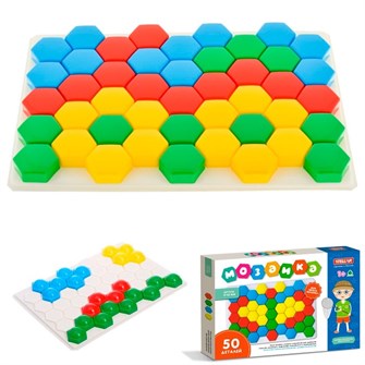 Мозаика d 40мм 50 дет 01015 Стеллар /15/ 110-557