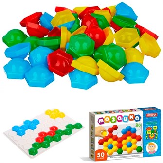 Мозаика d 40мм сфера 50 дет 01017 Стеллар /15/ 111-402