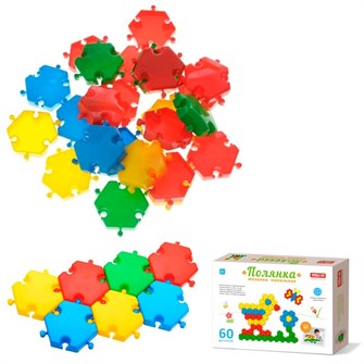 Мозаика d 60мм полянка 60 дет 01046 Стеллар /6/ 211-356