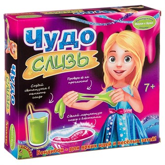 Набор Французские опыты Науки с Буки Чудо слизь CH6793/52571 710-160