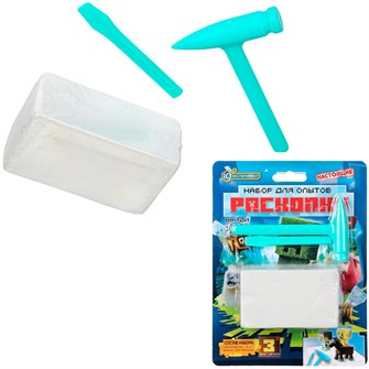 Набор Раскопки Пиксели, фигурки IQ Эксперимент FL-MNCT-01 810-710
