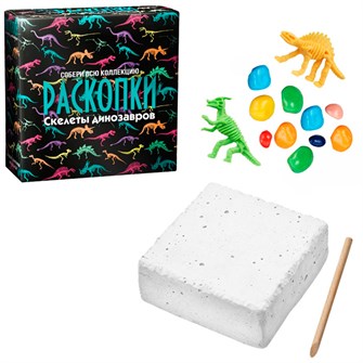 Набор для проведения раскопок Эра динозавров dig-48 712-312
