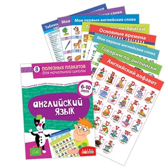 Комплект плакатов. Английский язык 4024 711-989