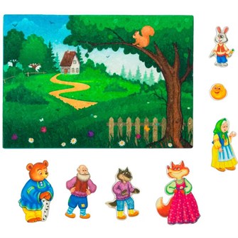 Игра Колобок фетр LIP1163 312-914