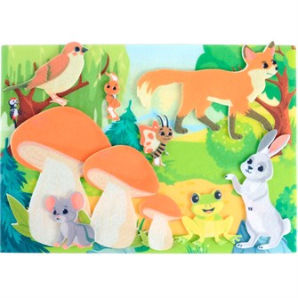 Игра Под грибом фетр LIP1384 419-622