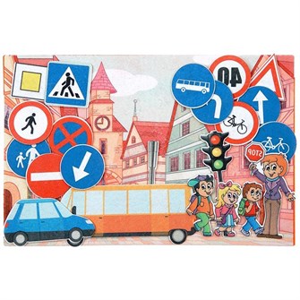 Развивающая игра из фетра 