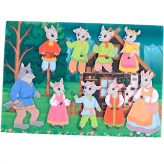 Игра Волк и 7 козлят, фетр LIP1385 312-975