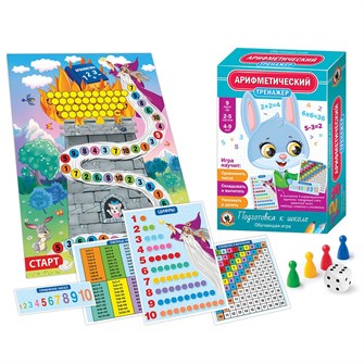 Игра Тренажер «Арифметический» New 03414 712-134