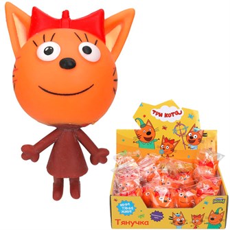 Игрушка Тянучка Карамелька Три Кота мука Супер Жим TG-211019-1-CAT1-FD 149-213