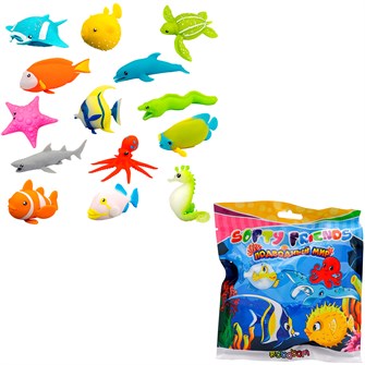Фигурки-тянучки Подводный мир 20CN25 149-160