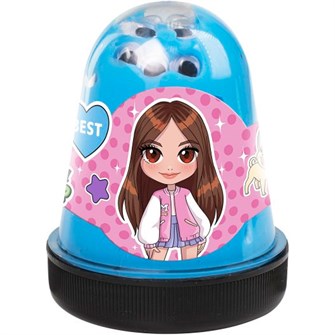Лизун Slime Милана Хаметова голубой капсула 130 гр. SLM312 148-819