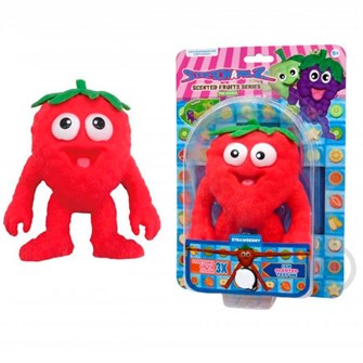 Фигурка-тянучка Stretchapalz  FRUIT/Фрукты 14 см. с ароматизатором Клубники  975439-1 548-056