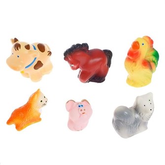 Резиновый Набор Деревенские животные СИ-998 547-065